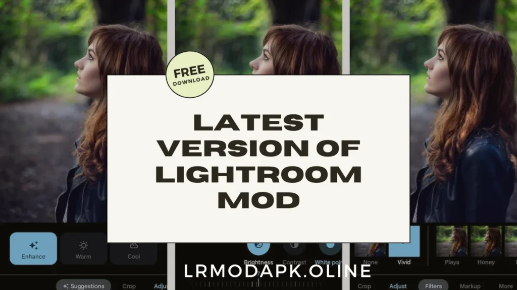 Lightroom Mod APK V9.5.0 [Premium Unlocked] 2024 Download