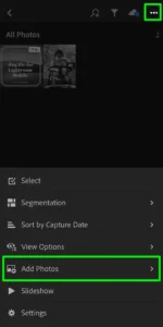  add the new album Lightroom APK