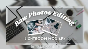 Raw Photos Editing in Lightroom Mod APK