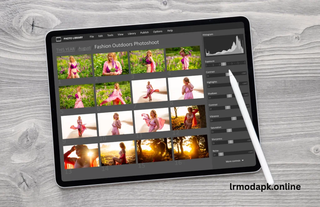 advanced editor features in lightroom mod