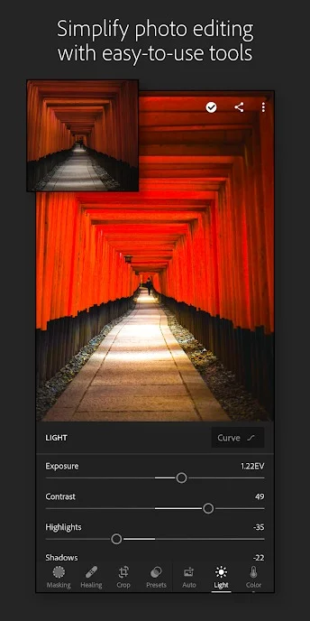 Unlimited Filters in lightroom APK Mod